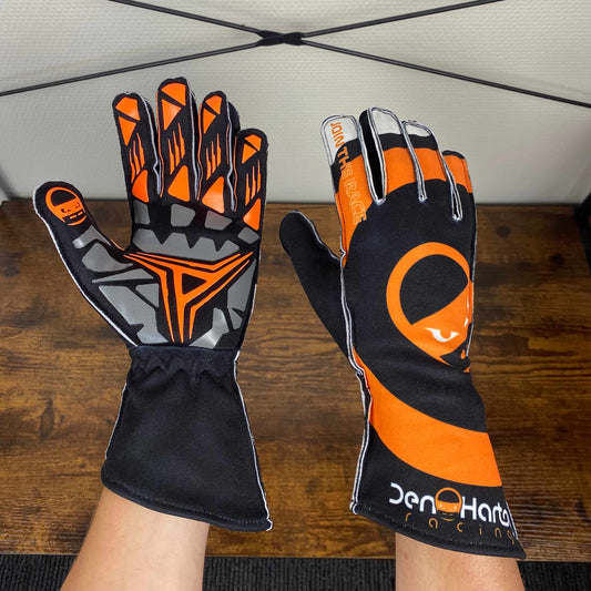 DHR KARTHANDSCHOENEN PERFORMANCE - ORANJE-ZWART