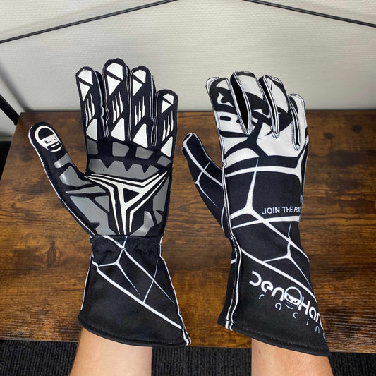 DHR KARTHANDSCHOENEN PERFORMANCE - ZWART-WIT