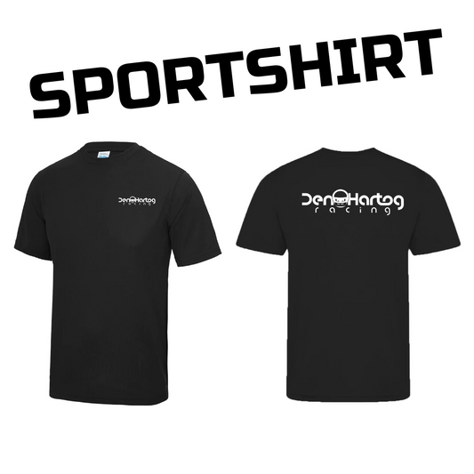 DHR SPORTSHIRT ZWART